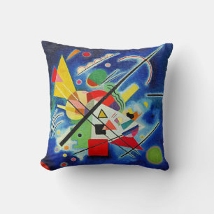 Kandinsky - Blauwe Schilderij Kussen