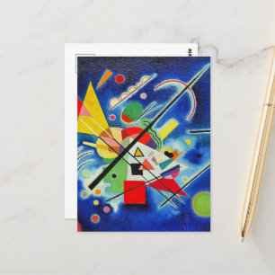 Kandinsky - Blauwe Schildering Briefkaart