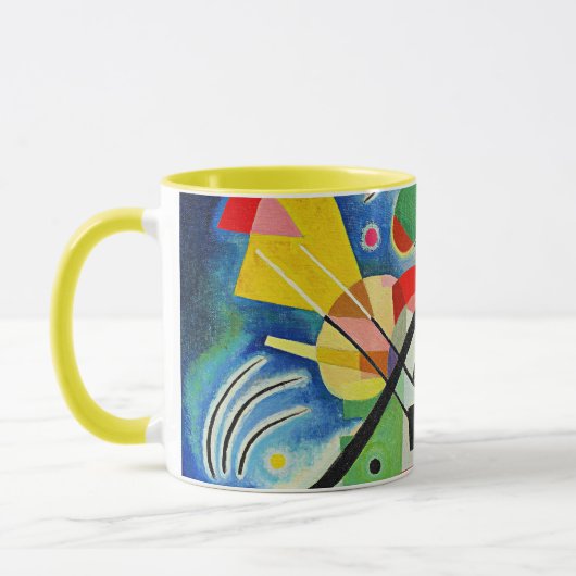 Kandinsky - Blauwe Schildering Mok (Links)