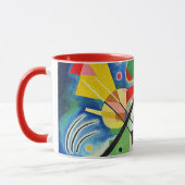 Kandinsky - Blauwe Schildering Mok (Links)