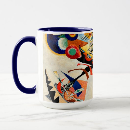 Kandinsky - Blauwe Segment, Mok (Links)