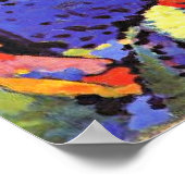 Kandinsky - Blue Mountain, Poster (Hoek)