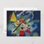 Kandinsky - Blue Painting Briefkaart (Voorkant / Achterkant)