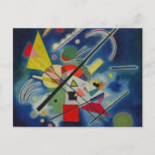 Kandinsky - Blue Painting Briefkaart (Voorkant)