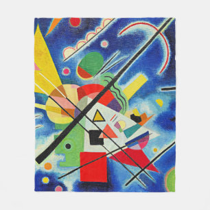 Kandinsky - Blue Painting, Fleece Deken