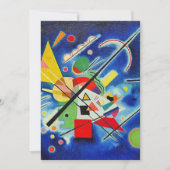 Kandinsky - Blue Painting Kaart (Voorkant)
