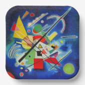 Kandinsky - Blue Painting Papieren Bordje (Voorkant)