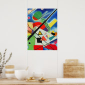 Kandinsky - Blue Painting, Poster (Keuken)