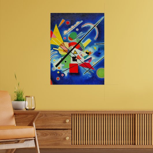Kandinsky - Blue Painting Poster (Woonkamer 2)