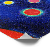 Kandinsky - Blue Painting Poster (Hoek)