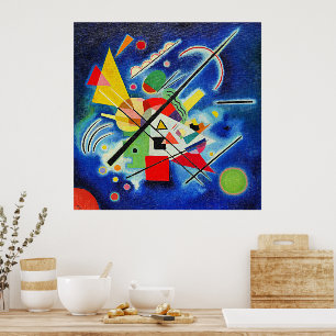 Kandinsky - Blue Painting, Poster