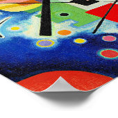 Kandinsky - Blue Painting Poster (Hoek)