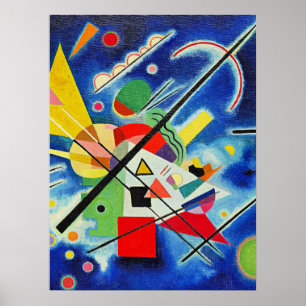 Kandinsky - Blue Painting, Poster