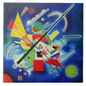 Kandinsky - Blue Painting,  Tegeltje (Voorkant)