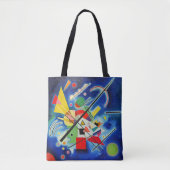 Kandinsky - Blue Painting Tote Bag (Voorkant)