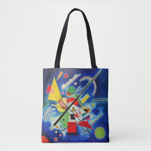 Kandinsky - Blue Painting Tote Bag (Voorkant)