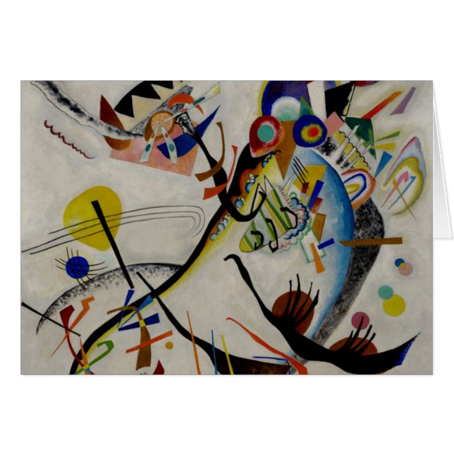 Kandinsky Blue Segment (Voorkant Horizontaal)