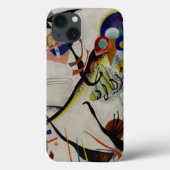 Kandinsky Blue Segment Abstracte iPad Air Case (Achterkant)
