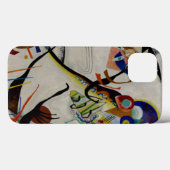 Kandinsky Blue Segment Abstracte iPad Air Case (Achterkant (horizontaal))