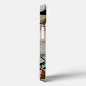 Kandinsky Blue Segment Abstracte iPad Air Case (Achterkant / Rechts)