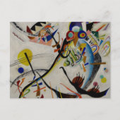 Kandinsky Blue Segment Briefkaart (Voorkant)