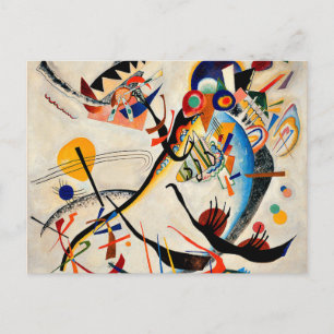 Kandinsky - Blue Segment Briefkaart
