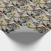 Kandinsky Blue Segment Cadeaupapier (Hoek)