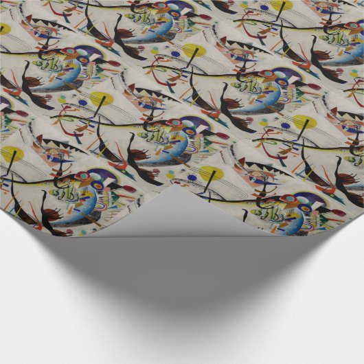 Kandinsky Blue Segment Cadeaupapier (Hoek)