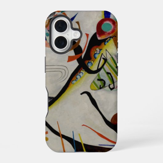 Kandinsky Blue Segment iPhone 16 Hoesje (Achterkant)