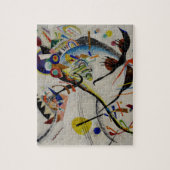 Kandinsky Blue Segment Legpuzzel (Verticaal)