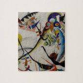 Kandinsky Blue Segment Legpuzzel (Verticaal)