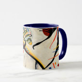 Kandinsky - Blue Segment, Mok (Voorkant rechts)