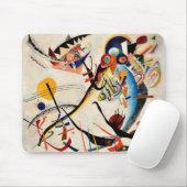Kandinsky - Blue Segment Muismat (Met muis)