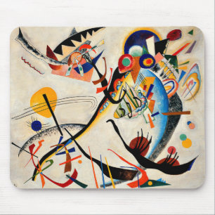 Kandinsky - Blue Segment Muismat