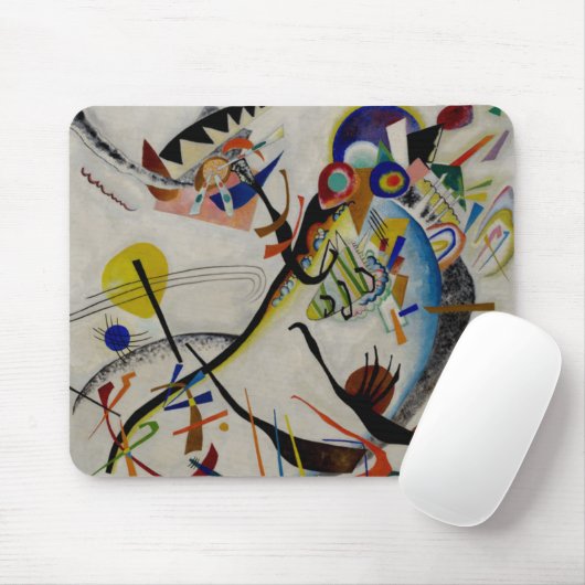 Kandinsky Blue Segment Muismat (Met muis)