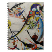 Kandinsky Blue Segment Notitieboek (Voorkant)