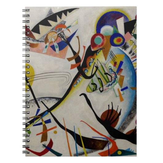 Kandinsky Blue Segment Notitieboek (Voorkant)