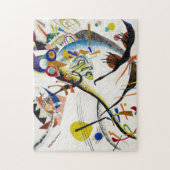 Kandinsky Blue Segment Puzzle Legpuzzel (Verticaal)