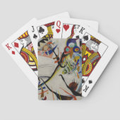 Kandinsky Blue Segment Speelkaarten (Achterkant)