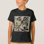 Kandinsky Blue Segment T-shirt (Voorkant)