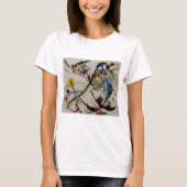 Kandinsky Blue Segment T-shirt (Voorkant)
