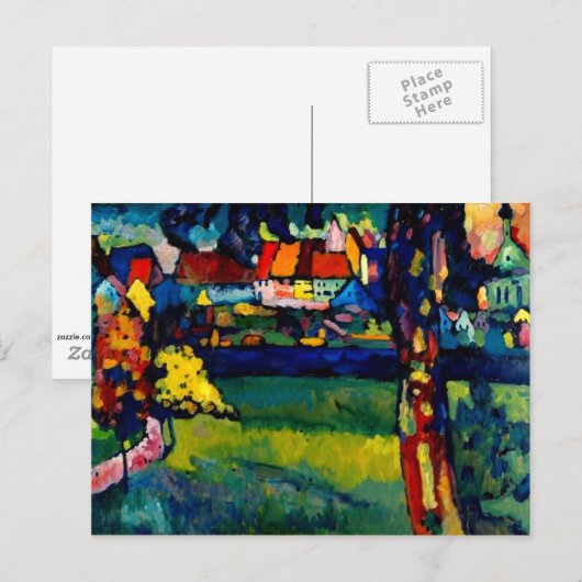 Kandinsky - Boom des Levens geëxporteerd Briefkaart (Voorkant / Achterkant)