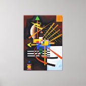 KANDINSKY - BOVEN EN LINKS - 1925 - Bauhaus - Canvas Afdruk (Voorkant)