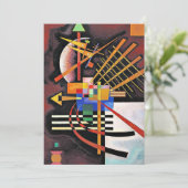 Kandinsky - Boven en links, Kaart (Staand voorkant)