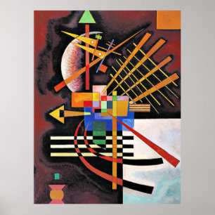 Kandinsky - Boven en links, Poster