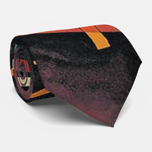 Kandinsky - Boven en Links, Stropdas (Opgerold)