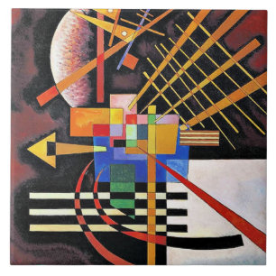 Kandinsky - Boven en Links, Tegeltje
