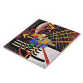 Kandinsky - Boven en Links, Tegeltje (Zijkant)