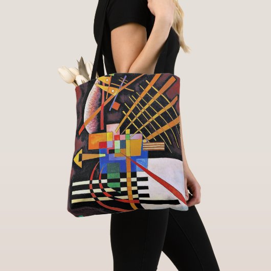 Kandinsky - Boven en links, Tote Bag (Dichtbij)