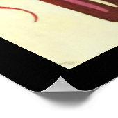 Kandinsky Brown met supplement Abstract schilderen Poster (Hoek)